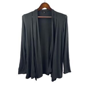 Women’s Always Indigo Medium Black Cardigan